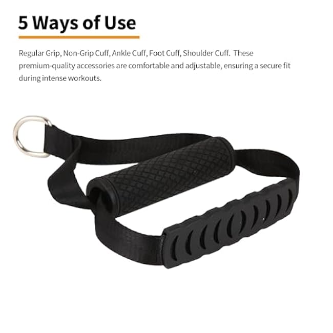 5-Way Hand-Grip for Bowflex¡¢compatible with any BowFlex home gym equipped with power rods.