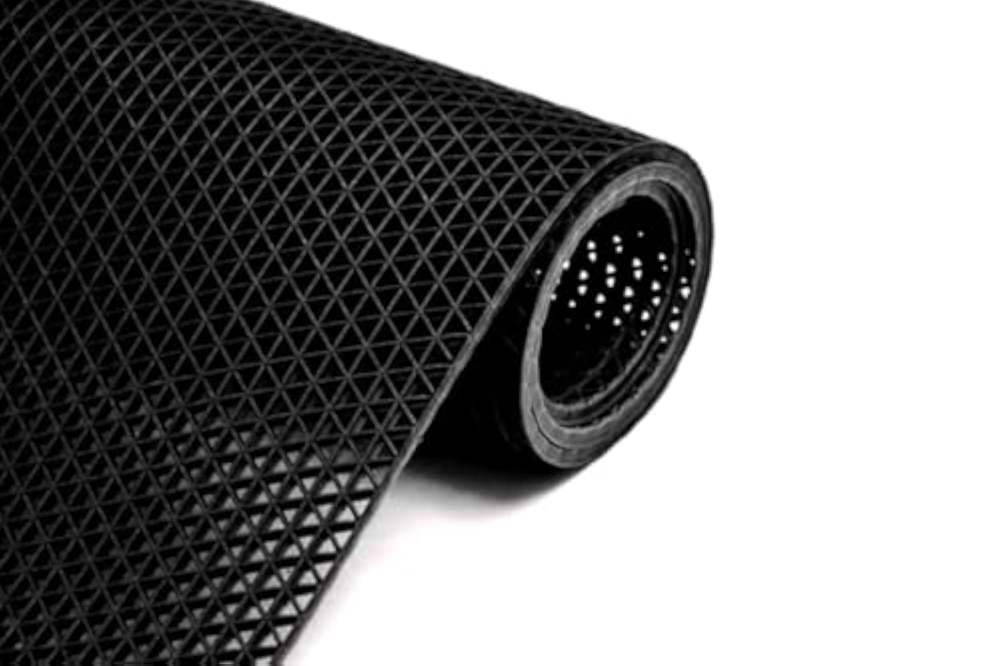 Rubber Anti Skid Multipurpose Bathroom Mat, Rectangular