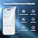 NEW'C 3 Pack Designed for iPhone Air/iPhone 17 Air Screen Protector (6.5 inches), Tempered Glass with easy installation tool included,Case Friendly Ultra Resistant