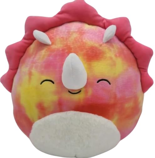 Squishmallows Trinity The Pink Rainbow Triceratops 12 Inch Plush