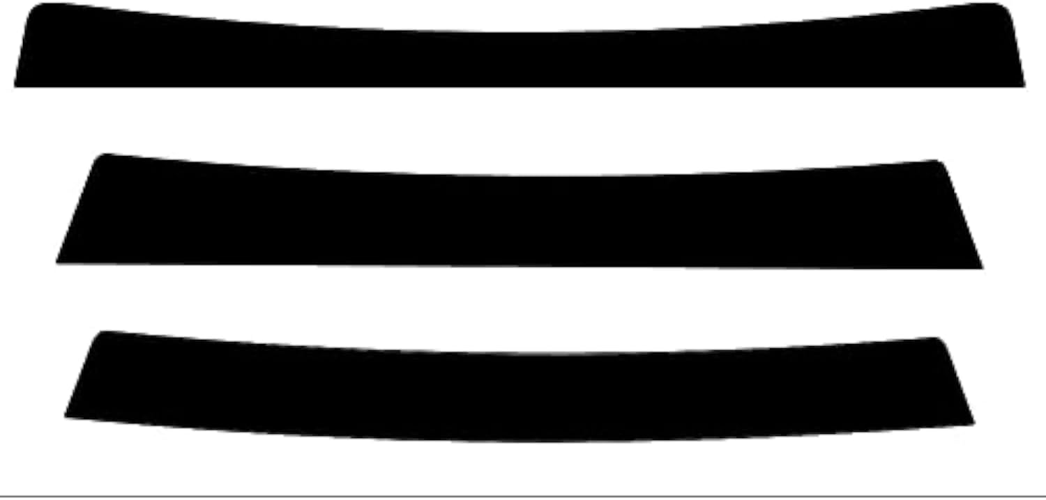 Rvinyl Window Tint Kit Compatible with Dodge Durango 2011-2025 - Black 20% - Single Ply No Bubble Film - Do it Yourself Vehicle Front Precut Kit