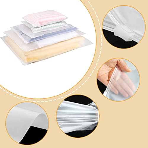 24 Pcs Travel Storage Bags, Hospital Bags Maternity Essentials Ziplock