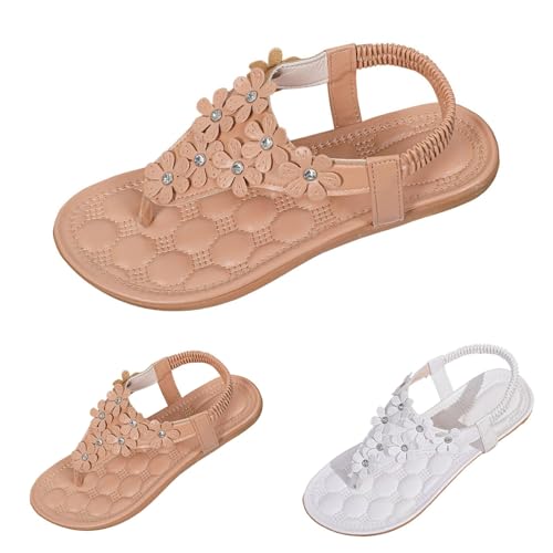 Sandales bohème à plateforme blanches pour vos tenues de vacances d'été