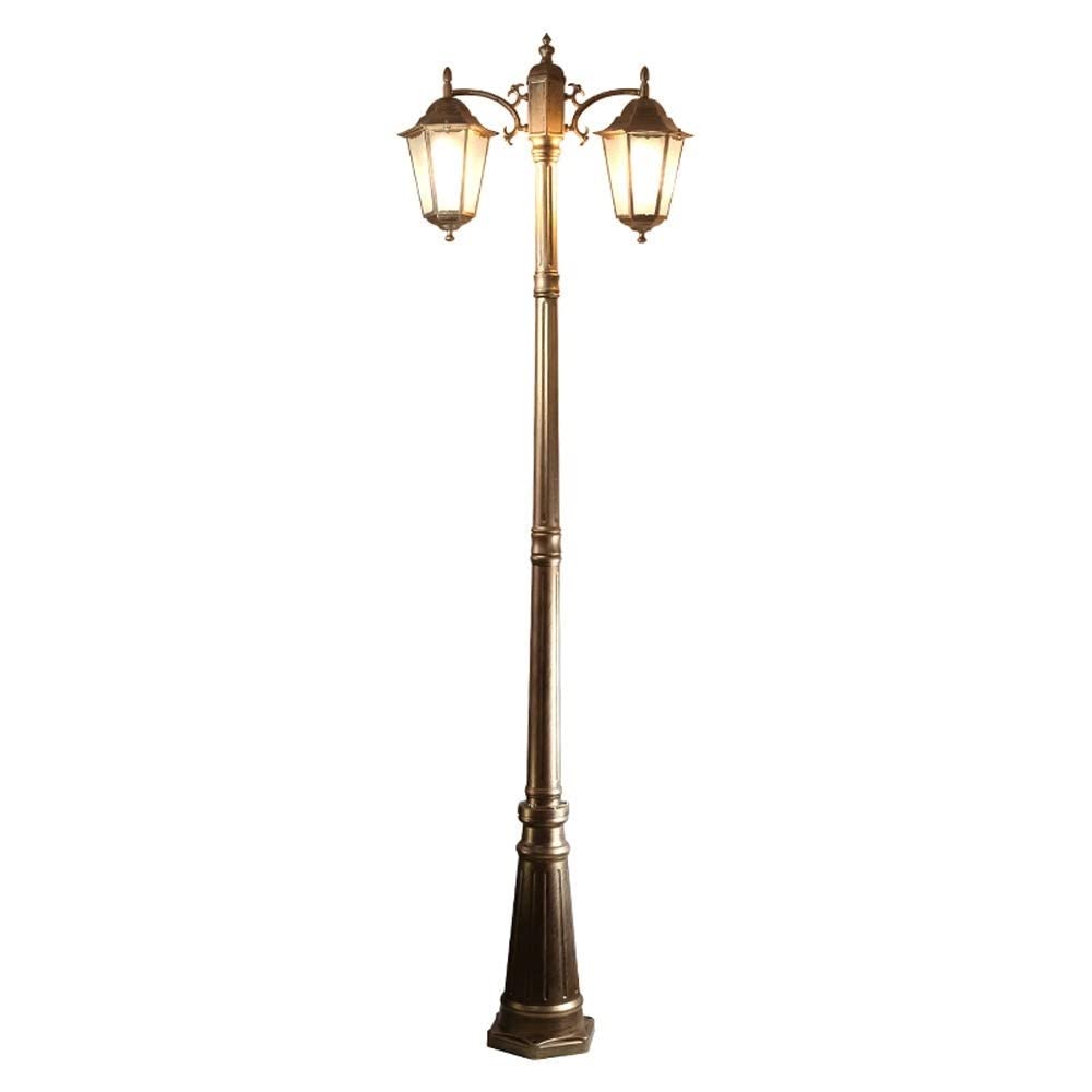 Lampe de rue LED étanche au design européen pour éclairage résidentiel