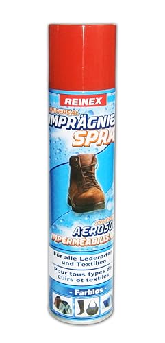 IMPRÄGNIER SPRAY 400ml Impregnierspray Textilschutz Lederschutz Zelt Boot Imprägniermittel Pflege Schuhe Leder Textil 14 (1 Dose)