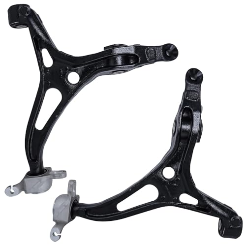 Image of Detroit Axle - Front End Suspension Kit for 2006-2010 Mercedes-Benz ML350, 2 Lower Control Arms Assembly 2 Lower Ball Joints 2 Sway Bar End Links 2 Outer Tie Rod End Links 2007 2008 2009 Replacement