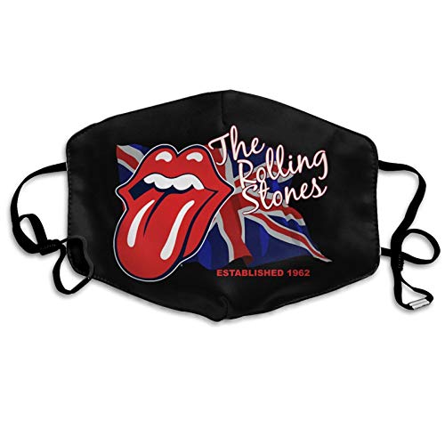 The R-olling S-tones Face C_over Adjustable Cloth Madk Reusable Mouth Protection For Men Women Boys Girls 01