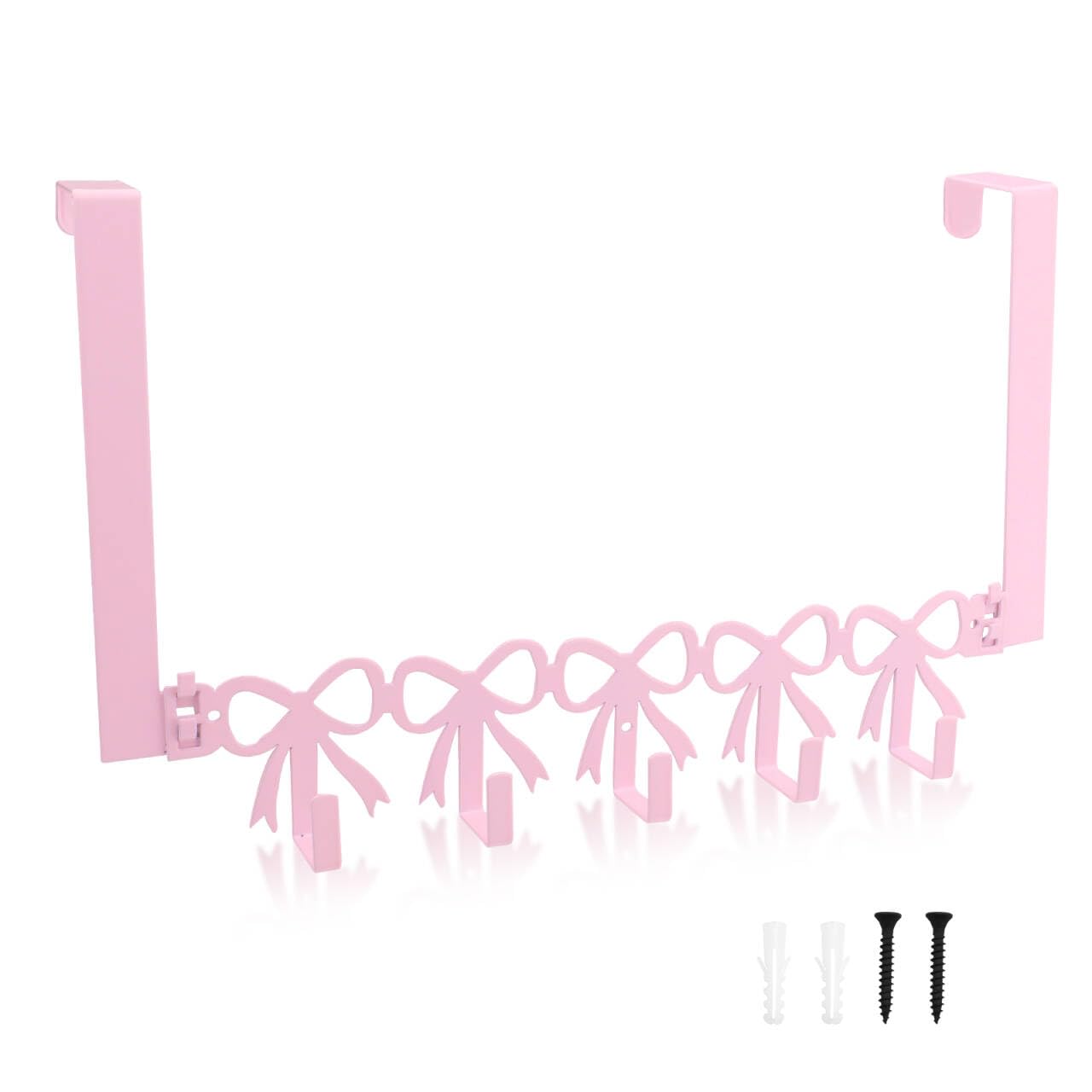 Porte-serviettes anti-encombrement pour suspendre chapeaux et sacs sans percer les murs