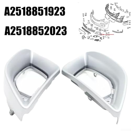 Antibrouillard Mercedes Classe R W251 cache pare-chocs avant A2518851923 - 4