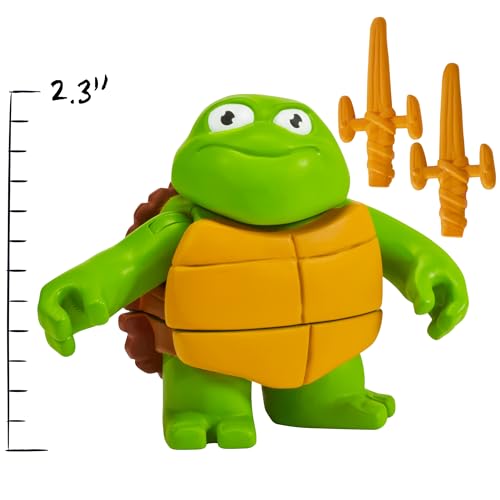 image for Teenage Mutant Ninja Turtles 83291 Turtle Tots Action Figure 2-Pack Fe