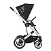 Cybex Talos S Lux Stroller, AllTerrain Wheels, FrontFacing or ParentFacing Seat Positions, OneHand Fold, Multiposition Recline, Deep Black