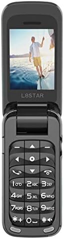 QUOXOBM60 Mini Flip Mobile Phone, MP3 Magic Voice Bluetooth Dial 3.5 Earphone Jack Music Clamshell Cellphone