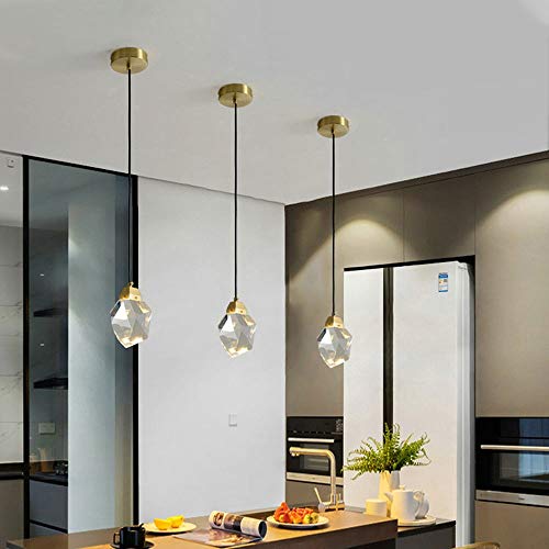 Lámpara de suspensión sofisticada LED 5W con pantalla de cristal 2