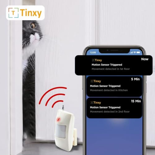 Image of T Tinxy Device 6 Node Smart Switch with Motion Sensor .Retrofit Smart Switch. Compatible with Alexa and Google Home