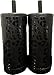 Brumate 12 oz. Straw Tumbler 2-Pack, Onyx Leopard (Black on Black)