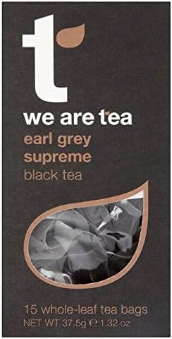 We Are Tea Earl Grey Supreme Teabag Carton 15 per pack