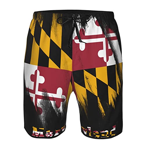 Men's Beach Shorts Drawstring Quick Dry Running Athletic Shorts Comfortable Loose Gym Shorts Swimsuit Pants with Pockets2