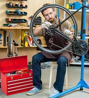 Miniatura 8 de Caja de herramientas de metal de 4 cajones, caja de herramientas portátil de acero con cierre de pestillo de metal y bloqueo de llave, bandeja de