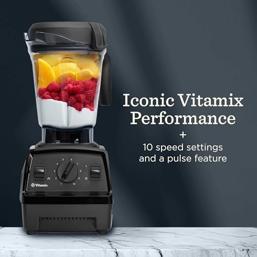 Vitamix Explorian Blender, Professional-Grade, 64 oz. Low-Profile Container, Black - 65542 (Renewed Premium) - Image 4