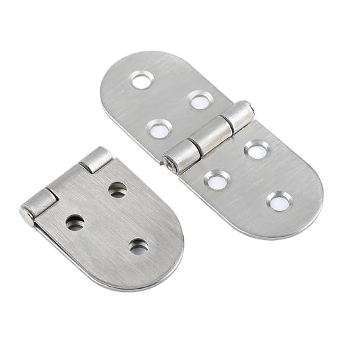 Dmlayhp 1Pcs Stainless Steel Flap Hinge Cabinet Door Table Hinges Butterfly Shaped Flap Furniture Hardware Accessories Hing