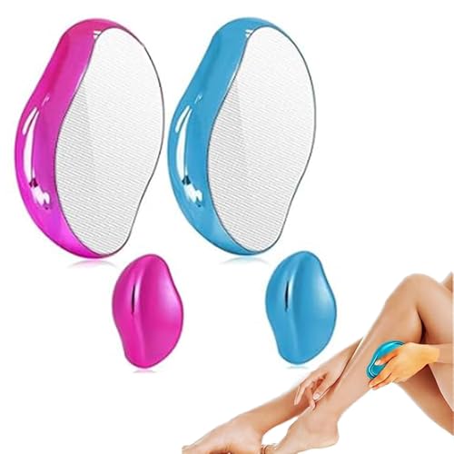 UQMIQURA Nano - Eliminador de vello de piedra para depilación, dispositivos de cristal para hombres y mujeres, solución indolora para espalda, brazos y piernas
