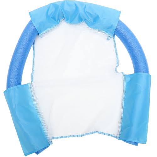 GOOHOCHY Flotador para Piscina Tipo Noodle 65X150 CM Azul Silla Flotante Ergonómica para Adultos y Accesorio de Natación Adecuado para Playa y Piscina