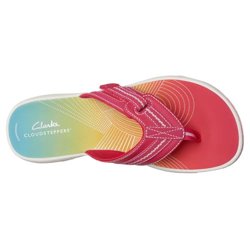 Image of Clarks Women's Brinkley Jazz Cloudsteppers Flip-Flops