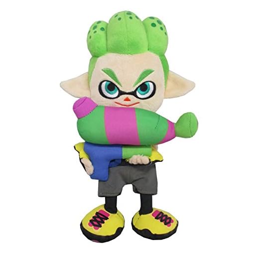 Sanei Boeki Splatoon 2 SP27 Splatoon Boy Peluche 23cm