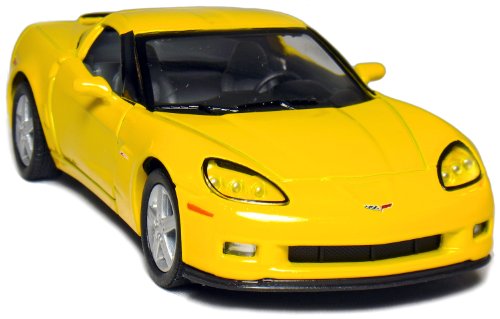 KiNSMART Corvette Z06 2007 Modelo a Escala 1:36 miniatura 2