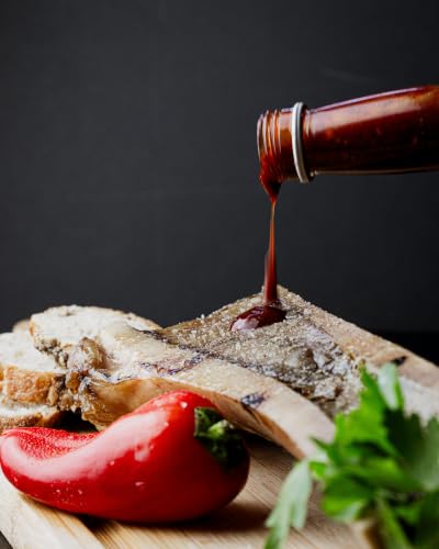 Sauce Méchante Myrtille Hellicious - sauce piquante naturelle fabriquée en France - sauce extrême 240 000 sur l'échelle de Scoville – vue 6