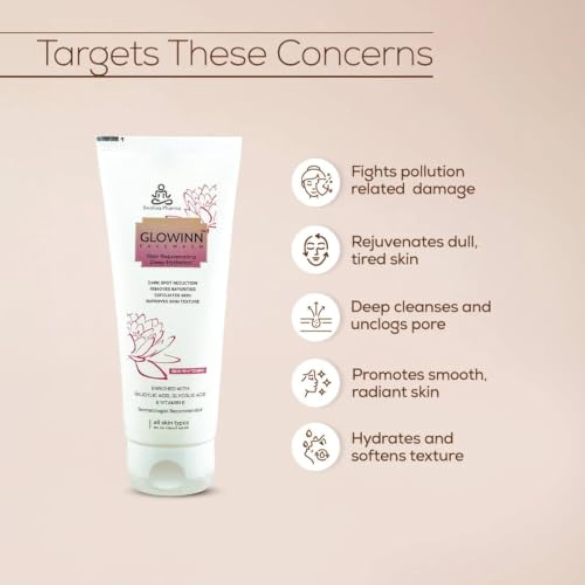 Glowinn Skin Rejuvenating Face Wash