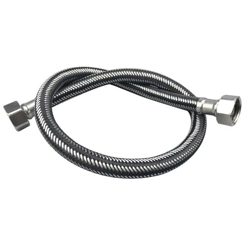 Manguera Ducha Manguera For Calentador De Agua Cocina Y Baño Acero Inoxidable 50cm, Flexible For Ducha, Tubería Plomería For El Hogar Hotel
