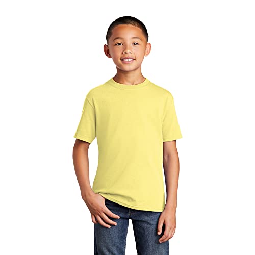 Port & Company - Youth Core Cotton Tee S Yellow