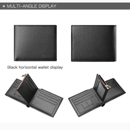 SCP Foundation Anime Black Short Wallets Men ID Card Holders Cartoon Purse With Coin Pocket Women Money Bags （3）3