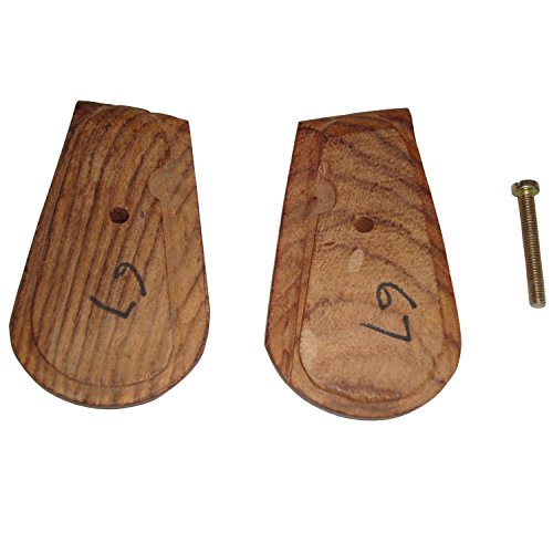 Warreplica Mauser C96 Red 9 Broom Handle Pistol Grip - Wooden German Army Handle - Repro #TOP2