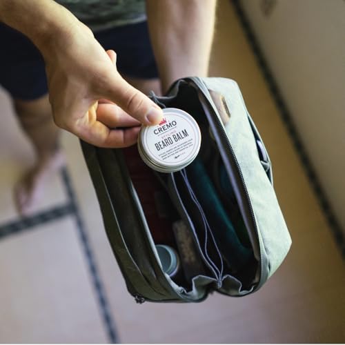 Image of Peak Design Wash Pouch, Coyote, Ocean Edition, Travel Toiletry Bag, Upright or Hanging Dopp Kit with Pockets, Magnetic Toothbrush Pocket, Wide UltraZip Opening, Toiletry Bag for Men and Women