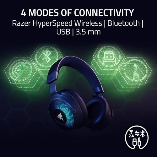 Razer Kraken V4 Pro Wireless Gaming Headset RZ04-05160100-R3U1 の商品画像 5