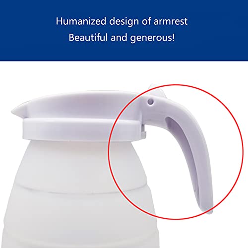 Bouilloire électrique pliable LWZ blanc compacte pour voyage
