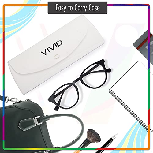Image of VIVID Unisex Specs Magnetic Eyewear Dabbi Faux Leather Hard Case Cover