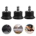 VILLCASE 10pcs Snap Foot Pads Chair Wheels Replacement Office Chair Wheels Casters