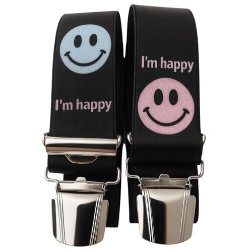Tirantes para hombre con emojis ideales para el trabajo y el ocio diario
