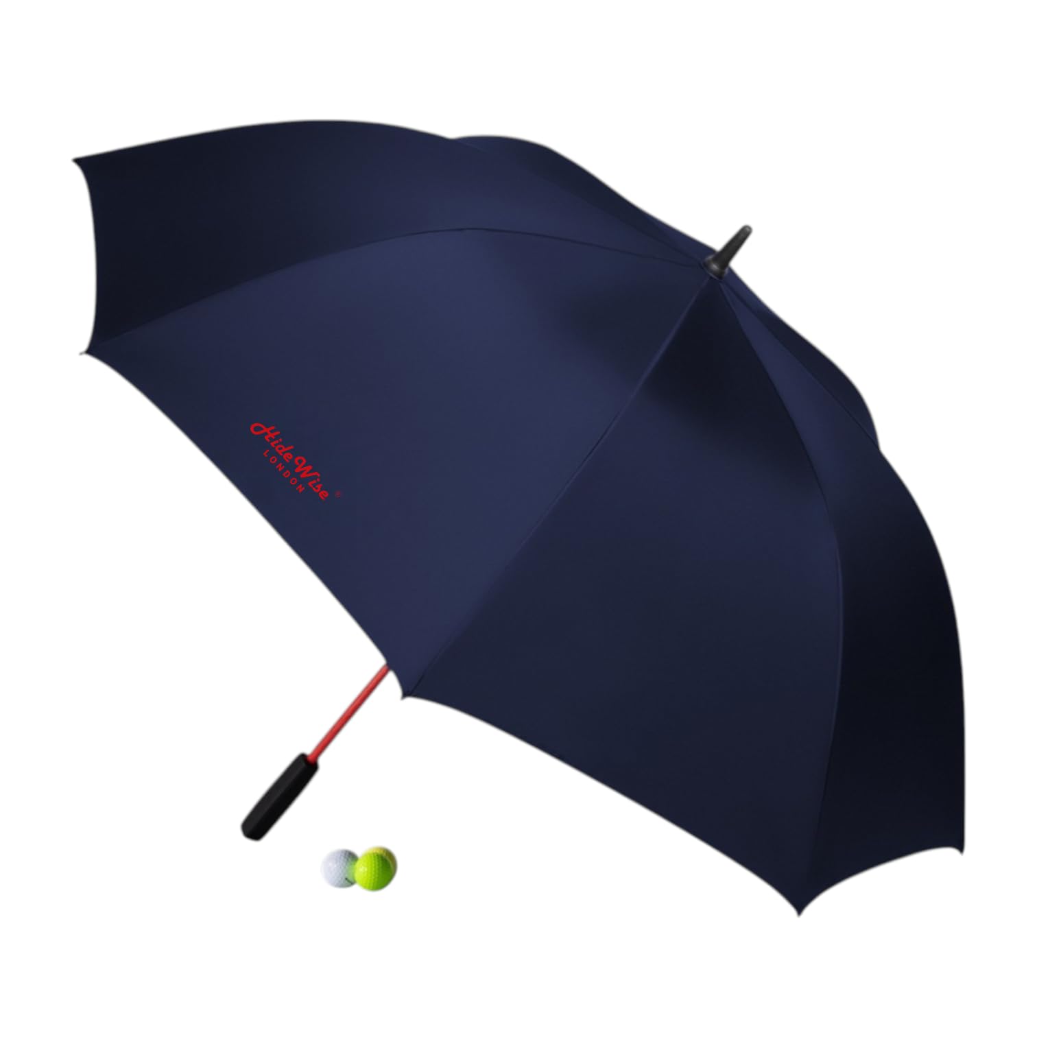 Golf Umbrella Windproof Strong Large Sun UV Golfer Gift Brolly Navy Blue