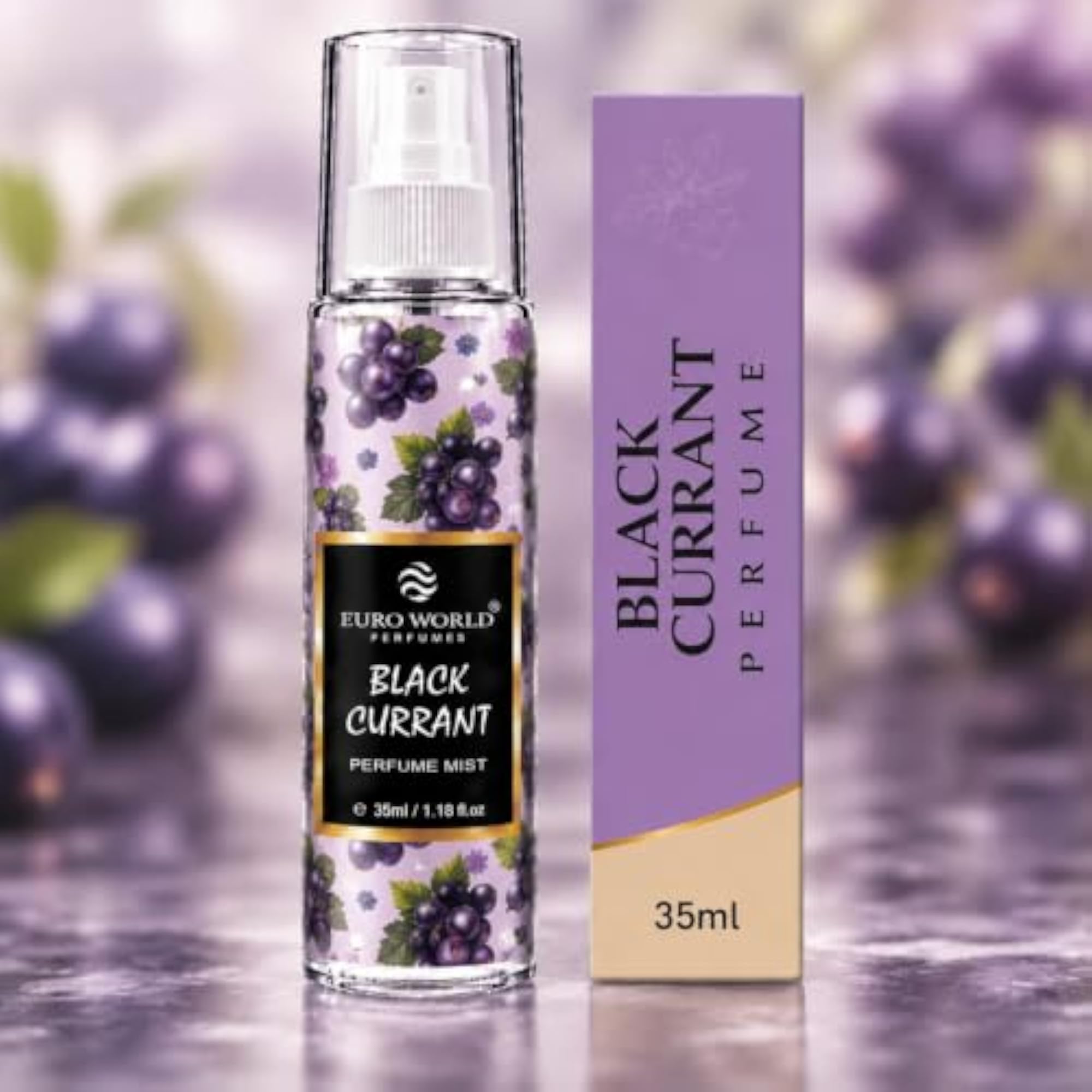 Black Currant Perfume Spray For Men & Women 35ml