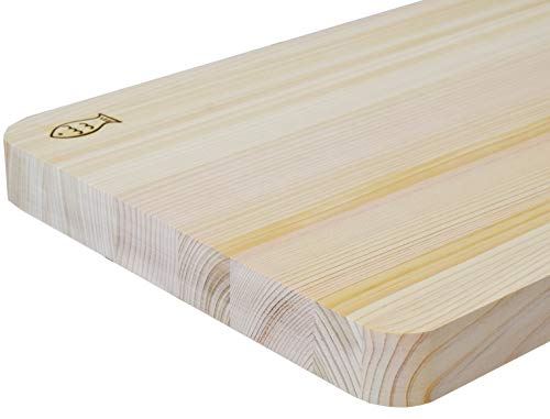 Tabla de Cortar de Madera de Hinoki Umezawa, 42 x 26 x 3 cm, Hecha en Japón miniatura 4