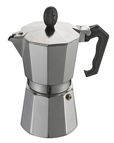 Cafetera 24 Tazas Aluminio Vitro Lady Oro Gat0215 En Oferta Gat - Lady Oro Aluminium Espresso Coffee Maker - For All Stove Tops - 24 Cups