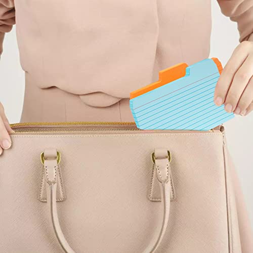 Koogel 252 Pcs Tabbed Index Cards, Colorful 3 X 5 Inch Flash Card Dividers Cards Ruled Notecards With Tab For Learning Note Taking To Do List #TOP3