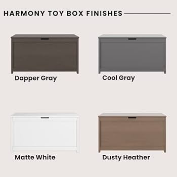 Amazon.com: Child Craft Harmony 33” Wood Toy Box, Large
