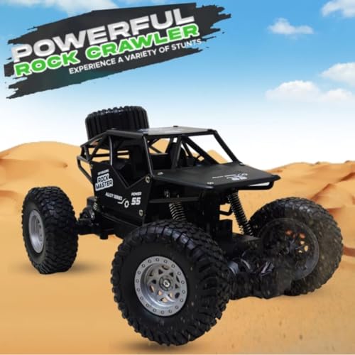 Umadiya Rock Crawler 1:18 RC Car Black Black And Silver - Image 7
