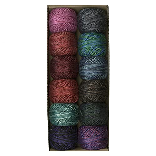 Image of Valdani Pearl Cotton Sz 8 | Mystic Twilight | 12 Balls | 73 Yds /Ball