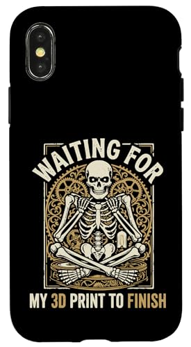 Waiting For My 3D�v�����g����������ʔ������[�J�[�f�U�C�� �X�}�z�P�[�X iPhone X/XS �p